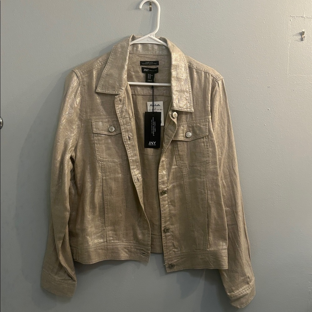 Shimmering Beige Jacket